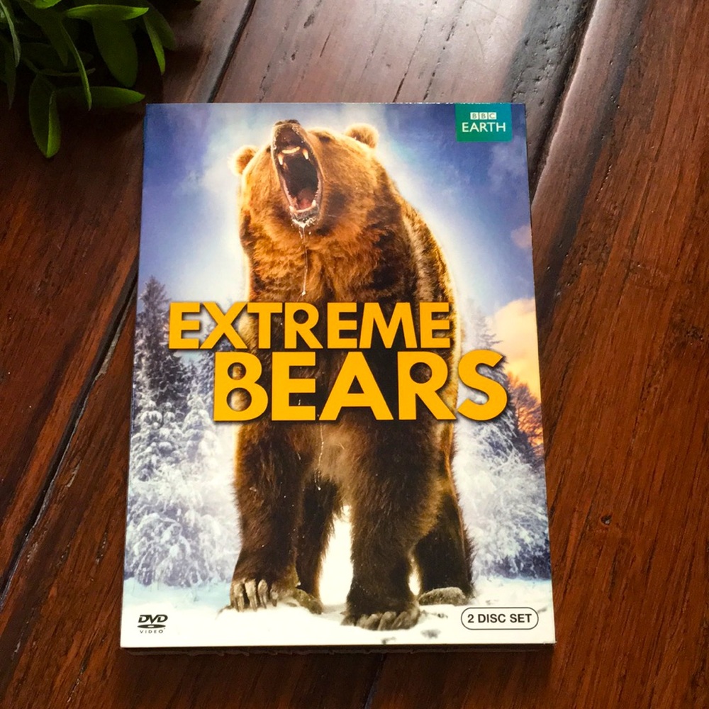 🌻🌻🌻BBC Earth Extreme Bears 2 disc DVD set🌻🌻🌻